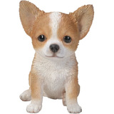 Hi-line Gift Ltd Chihuahua - Estatua De Cachorro, Color Marr