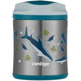 Pote Térmico Contigo Infantil C/ Tampa 295ml - Tubarão