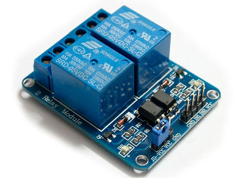 Módulo Relé 2 Canales - Arduino - Raspberry - Microcontrolad