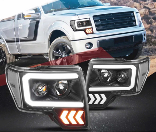 Faros Led Ford Raptor Lobo/f150 2009 2010 11 2012 2013 2014