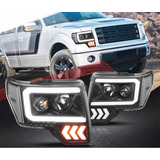 Faros Led Ford Raptor Lobo/f150 2009 2010 11 2012 2013 2014