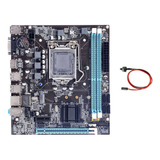 Placa Base H61 Y Cable De Conmutación Lga1155 M.2 Nvme Ddr3