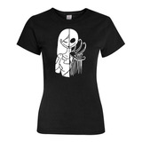 Polera Estampada Mujer El Extraño Mundo De Jack Skellington