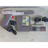 Pak Pistola Zapper + Control Original + Juego Nintendo Nes