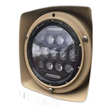 Faros Militares Led 24v Negros - Fácil Instalación, Compatib