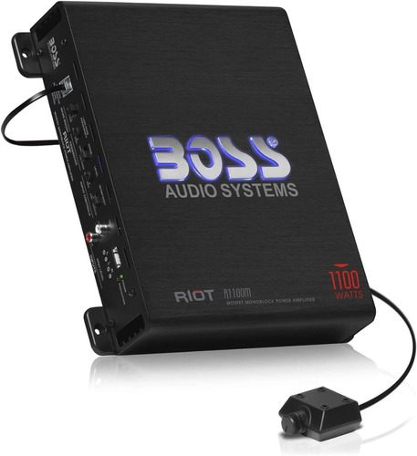 Boss Audio R3400d Riot 3400-watt Monoblock, Clase D 1  8 Oh