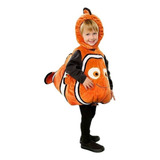 Disfraz De Pez Payaso Nemo De Halloween Para Niños