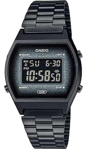 Relógio Casio Vintage Digital Preto B640wbg-1bdf