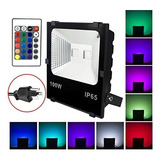 Luces De Inundacion Del Led De 100w Rgb Color Al Aire Libre 