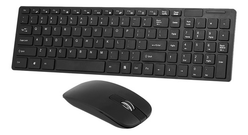 Combo De Mouse Y Teclado Inalámbricos Hk-06 2.4g