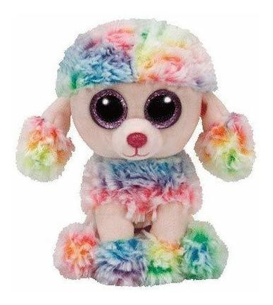 Ty Beanie Boo Arco Iris Perrito Faldero Medio - 9 