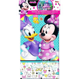 Mantel De Plastico Rectangular Minnie Y Daisy (254 X 107 Cm) Color Personaje