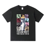 Camiseta Taylor Swift 2023 The Eras Tour Merch De Algodón