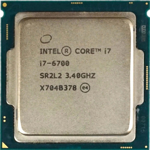 Procesador Intel Core I7 6700 4 Núcleos/4ghz/grafica/lga1151