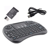 Mini Teclado Touchpad Wireless Usb Smart Tv Ps3 Xbox Netflix