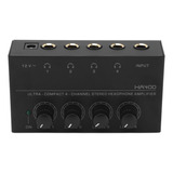 Mini Amplificador De Audífonos Estéreo De 4 Canales Ha400