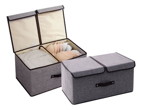 Caja De Almacenamiento De Ropa Grande Plegable 2 Organizador