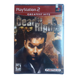 Dead To Rights Greatest Hits Ps2 Físico Nuevo