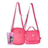 Shoulder Bag E Lancheira Rebecca Bonbon Feita Em Crinkle