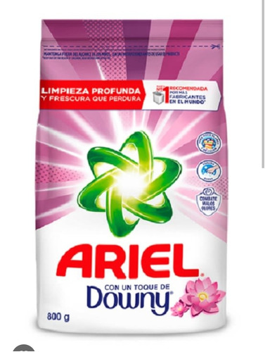 Pack X 3 Detergente Polvo  Ariel Downy 
