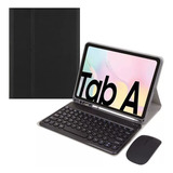 Funda Con Teclado Y Ratón Para Galaxy Tab S6 Lite De 10,4 Pu