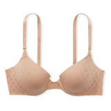 Set De Brasier Y Calzón Victoria's Secret Beige  T. S, T.36c