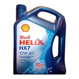 Aceite Shell Helix Hx7 10w40 4 Litros
