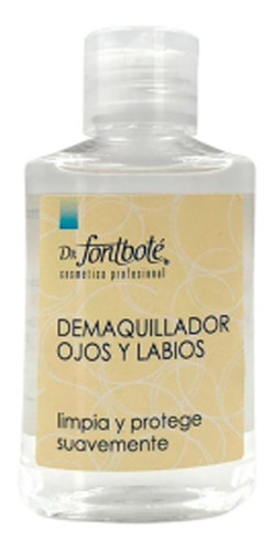 Desmaquillador De Ojos Y Labios 60ml. Dr. Fontboté