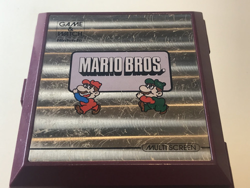 Nintendo Game&watch Mario Bros. (japan) Una Joyita Vintage