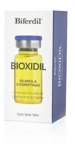 Biferdil Ampolla Bioxidil Para La Caida Cabellos Finos X 6u