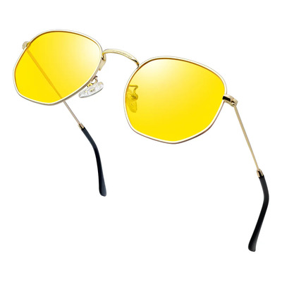 Lentes Nocturnos Kanastal Amarillos Protección UV400 Conducción Ciclismo Dorado | MercadoLibre