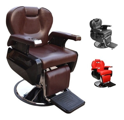 Sillon Barbero Silla Barberia Peluqueria Asiento Ergonomico