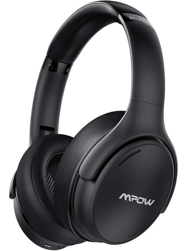 Audifonos Bluetooth Mpow H19 Ipo Cancelacion De Ruido Activa Color Negro