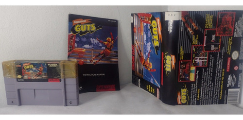 Guts Super Nes, Nitendo, Famicom Original C/manual E Caixa