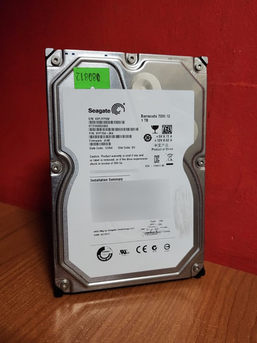 Disco Duro Interno Seagate Barracuda St31000524as 1tb 3,5 