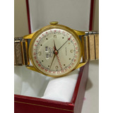 Reloj Shulzmer Triple Calendario De Cuerda 17 Joyas