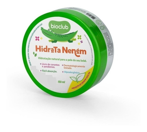 Hidratante Hipoalergênico E Vegano Hidrata Neném Bioclub ®