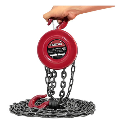 Garrucha De Cadena 1 Ton Lev 3 M - Knova