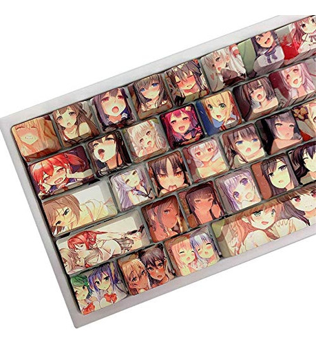 Teclas Pbt De 108 Teclas, Teclas De Anime Personalizadas, Co