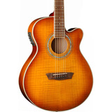 Washburn Ea15 Guitarra Electroacústica Ice Tea Burst Maple