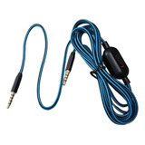 Cable De Auriculares Para Juegos Cable De Audio Cable Azul