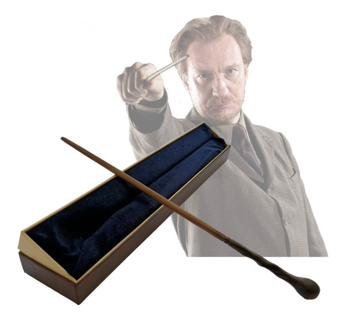 Varita Remus Lupin Harry Potter Profesor Hogwarts Con Caja