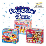 Paquete 3 Kracie Popin Cookin Donitas, Sushi, Bento