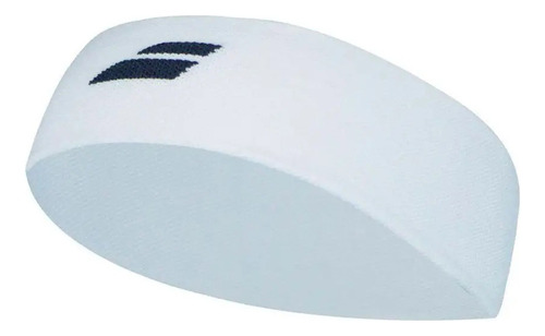 Cintillo Babolat Blanco Logo Negro