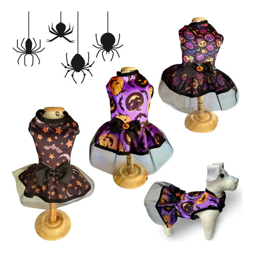 Fantasia Pet - Roupa - Halloween - Bruxa - Cachorro - Gato
