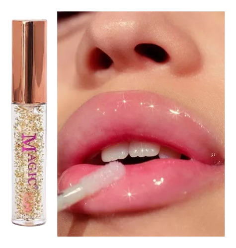 Labial Mágico Oro 24k Da Color Instantáneo A Tus Labios