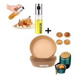 Combo Filtro Olla Freidora Air Fryer + Dispensador Aceite Sp