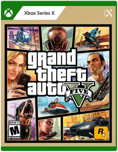 Grand Theft Auto V Gta 5 Xbox Series X Físico Sellado