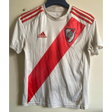 Camiseta Original Usada River Plate adidas Para 13/14 Años