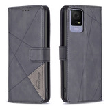 Funda Magnética De Cuero Para Celular Tcl 40 Se